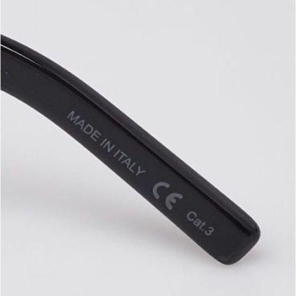 Yves Saint Laurent SL 87 Rectangular Unisex Sunglasses in Black/Grey - Picture 8 of 9